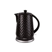 Чайник Centek-0061 2л, 2000W, черная керамика, рельефный корпус
