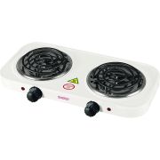 Плита эл. 2к. ENERGY-904, спираль, белая