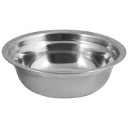Миска Mallony Bowl-25, объем 2,3 л,с расширен. краями, нерж. сталь, d25см