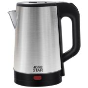 Чайник HOMESTAR-1041 стальной, черный