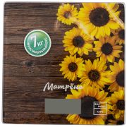 Весы кухонные электронные МАТРЕНА МА-033 подсолнухи