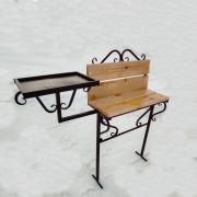 Скамейка со столиком №2