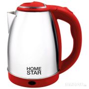 Чайник HOMESTAR-1028 1,8 л, стальной, красный